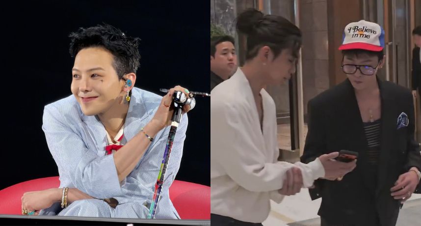 直球向GD要電話！ADP 成員 Tarzzan 零怯場直接遞手機 網笑：這波真的贏麻了